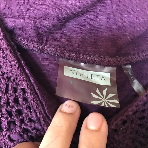 Athleta Burgundy Dress Sz S - Picture 3 of 6